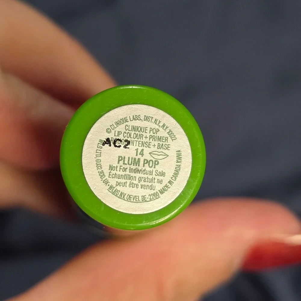 Clinique x Kate Spade Pop Lip Colour Primer 14 Plum Pop Limited Edition Floral